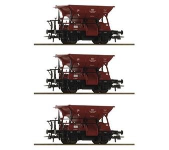 260837 Roco Talbot-Schotterwagen Set 3tlg (ÖBB) 6600283 Epoche III-IV.jpg